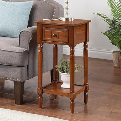 Convenience Concepts French Country Khloe 1 Drawer Accent End Table 14" - Image 2