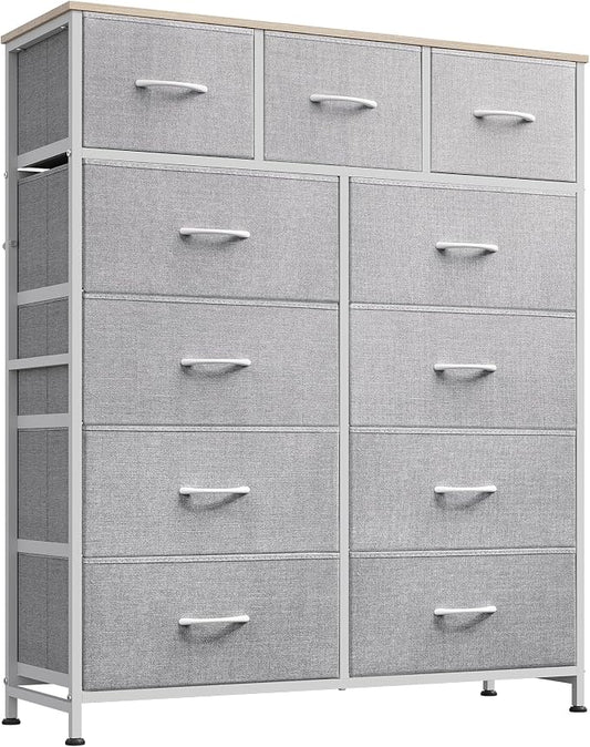 WLIVE Tall Dresser for Bedroom, Fabric Dressers Storage Tower, Dresser & Chest by WLIVE