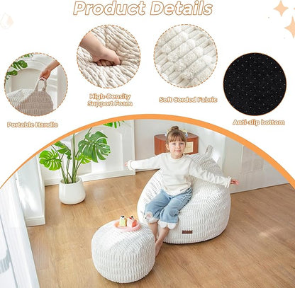 MAXYOYO Kids Bean Bag Chair - Image 5