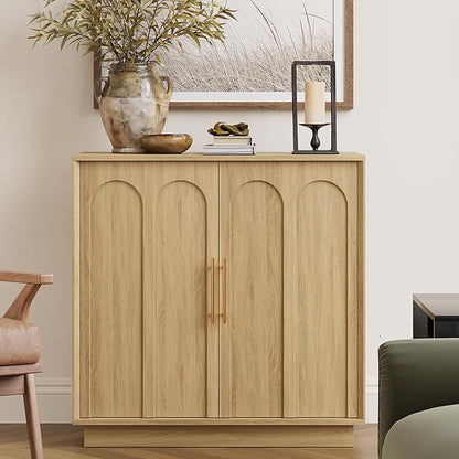 FORTUNETEC Sideboard Buffet Cabinet by FORTUNETEC
