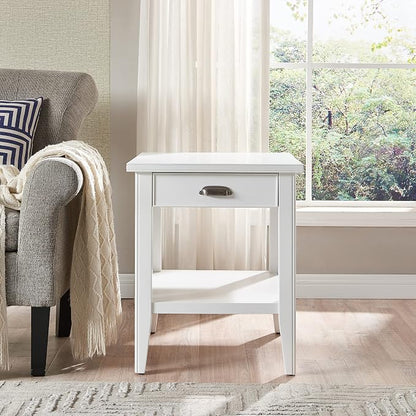 Leick Home Laurent 20 in. Solid Wood End Table - Image 9