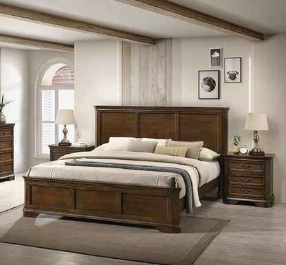 Roundhill Furniture Maderne 3-Piece Bedroom Set - Image 2