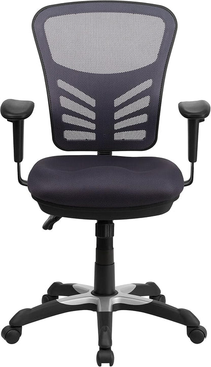 Flash Furniture Nicholas Mid-Back Swivel Office and Gaming Chair, Ergonomic - Image 7