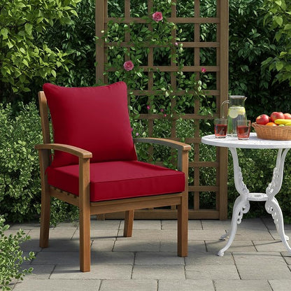 Summsun Outdoor Cushions for Patio Furniture, Double-Sided Waterproof Backrest - Image 2