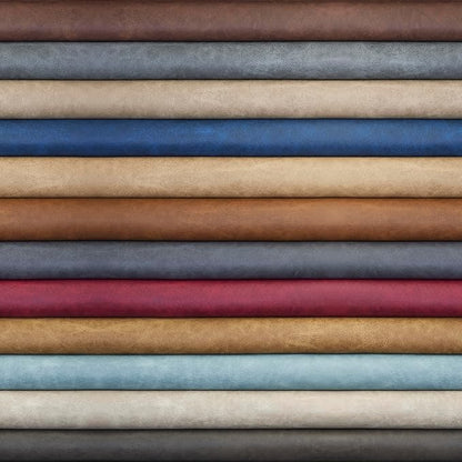 Faux Leather Fabric, Thick Durable Synthetic Repholstery Leather Vinyl - Image 3