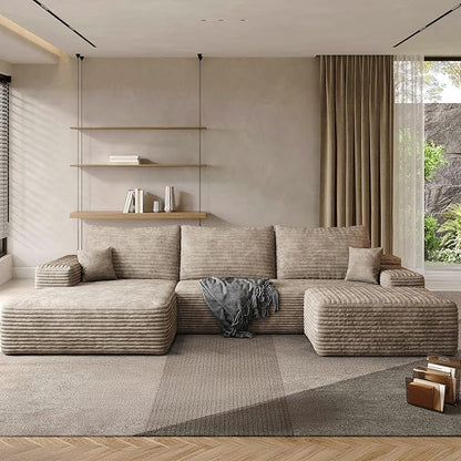 108" Sectional Couches for Living Room Modern Modular Sofa by AUGOP