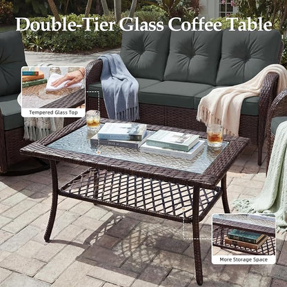 UPHA 8 Pieces Patio Furniture Set - Image 8