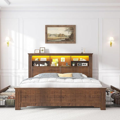 EnHomee Full Size Bed Frame - Image 3