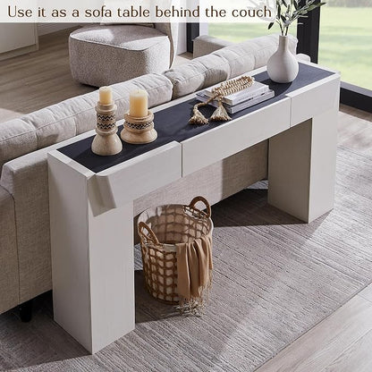 JXQTLINGMU 63" Modern Console Table - Image 5