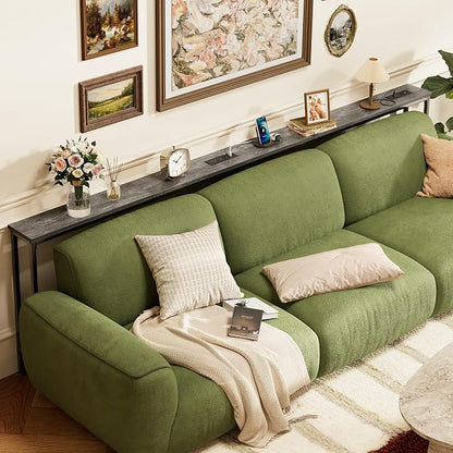 SUPERJARE 102.4 Inch Sofa Table - Image 7