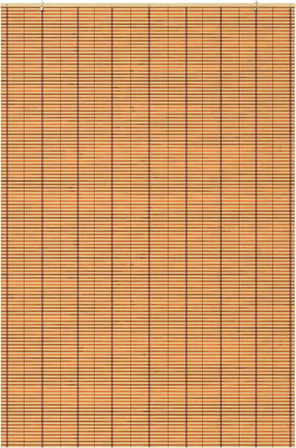 Red Lantern Burnt Bamboo Cordless Window Shade by RedLantern