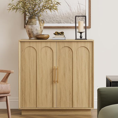 FORTUNETEC Sideboard Buffet Cabinet - Image 9