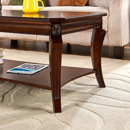 LEEMTORIG Vintage Wood Coffee Table - Image 5