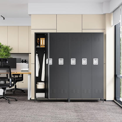 Metal Locker Storage Locker, Assemble Required - Image 9