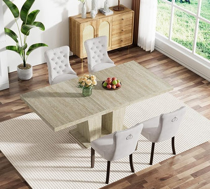 Henf 5 Pieces Extendable Dining Table Set - Image 2