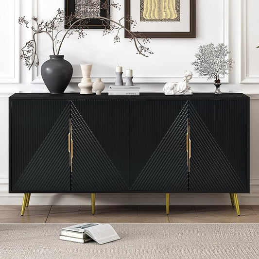 Stylish Swith Wave Geometric Design, Conical Legs, Adjustable, Suitable by Unknown