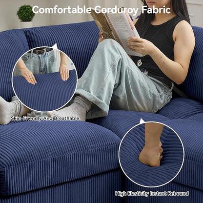 87'' U-Shaped Sectional Sofa - Image 4