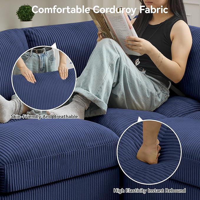 61'' Modular Loveseat Sofa - Image 5