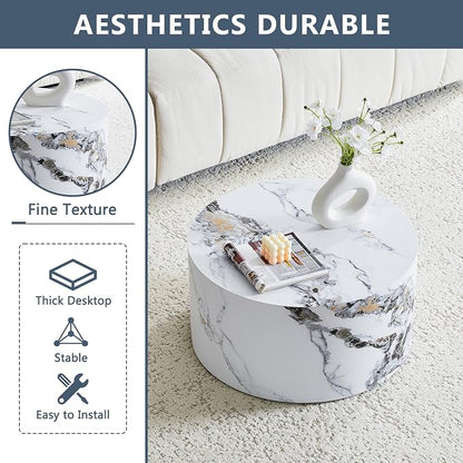23.6'' Modern Round Coffee Table - Image 5