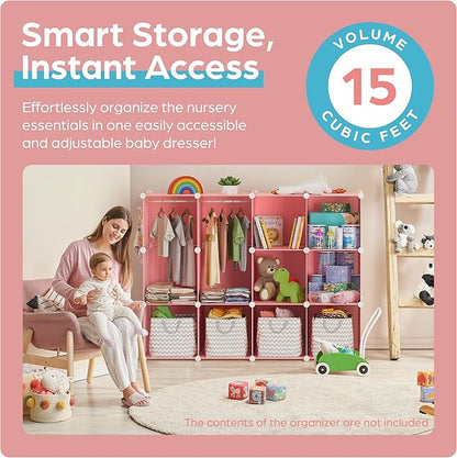 CUBEDIY Baby Closet Organizer for Nursery - Image 2