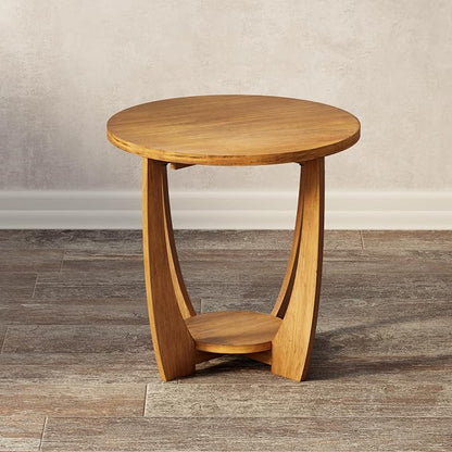 COZAYH Rustic Farmhouse End Table - Image 7