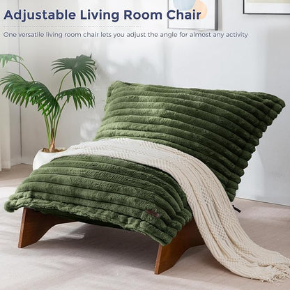 MAXYOYO Adjustable Living Room Chair, Convertible Bean Bag Chair & Recliner - Image 8