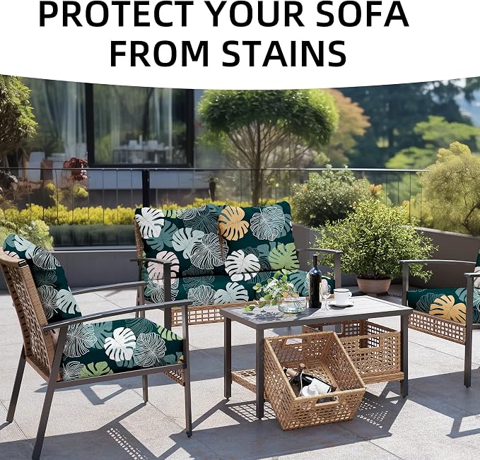 Outdoor Cushion Covers Set, Replacement - Image 4