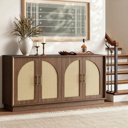 FORTUNETEC 63" Sideboard Buffet Cabinet - Image 8