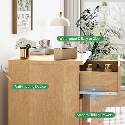Fluted Dresser for Bedroom - Image 5