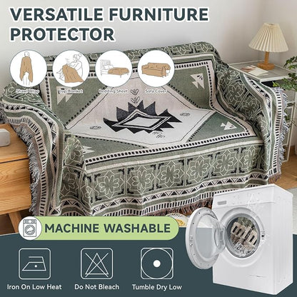 VClife Boho Sofa Cover Large Couch Cover - Image 6