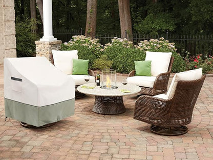 Outdoor Swivel Lounge Chair Cover, 100% Waterproof Heavy Duty Outdoor Chair - Image 4