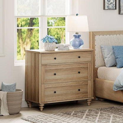WAMPAT Farmhouse Nightstand - Image 2