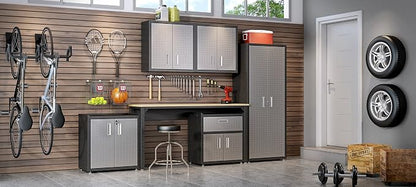 Manhattan Comfort Fortress Collection Convenient Durable Mobile Garage Chest - Image 8