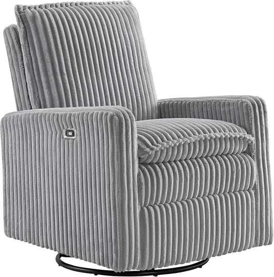 Oxford Baby Uptown Power Recliner/Glider, Ash Gray by OxfordBaby