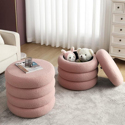 Flouki Round Ottoman, Ottomans - Image 7