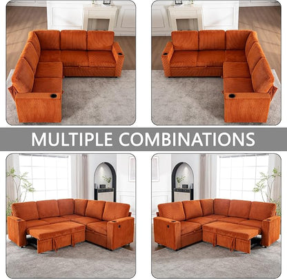 Modular Sectional Sleeper Sofa - Image 9