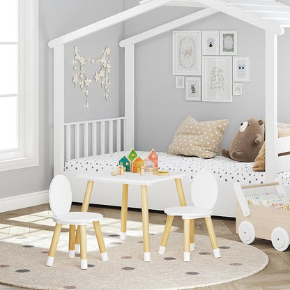 UTEX Kids Table with 2 Chairs Set - Image 8