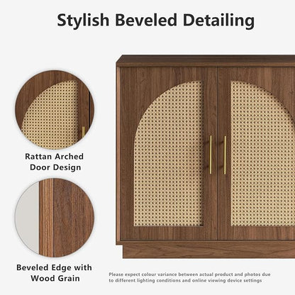 FORTUNETEC Sideboard Buffet Cabinet - Image 3