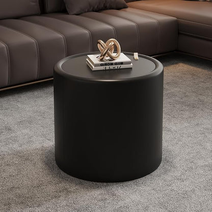SSLine Set of 2 Black Round Nesting Coffee Tables - Image 5