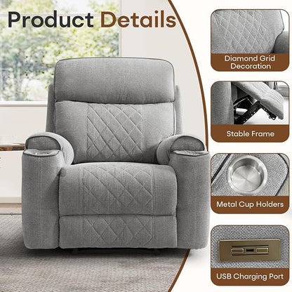 HAOMARKETS 2-Piece Power Recliner Sofa Set - Image 4