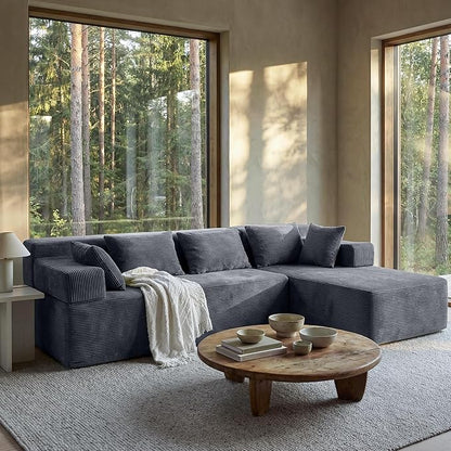 MONVANE 106" Cloud Sectional Couch - Image 2