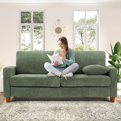 70in L Shaped Couch, Modular Sofa No Tool Assembly, Comfy Sectional Couches - Image 3
