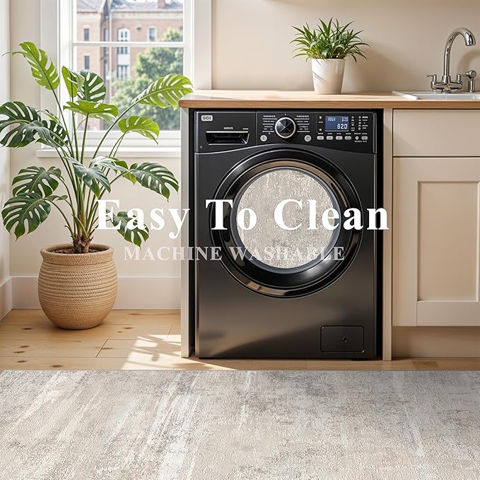 Washable 3x12 Kitchen Runner Rug - Image 4