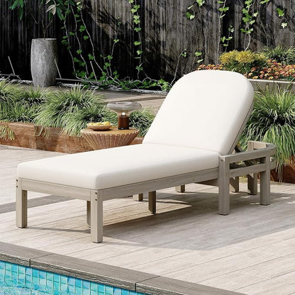 Outdoor Chaise Lounge Chair Set of 4, Patio Chaise Lounge Recliner - Image 5