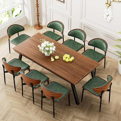 YaFiti Dining Chairs Set of 2, Dining Room and Kitchen Chairs, Mid Century - Image 4