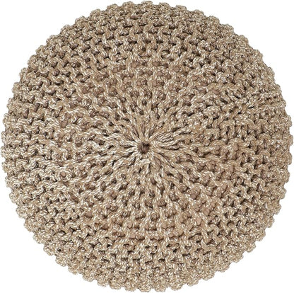 REDEARTH Round Pouf Ottoman - Image 6