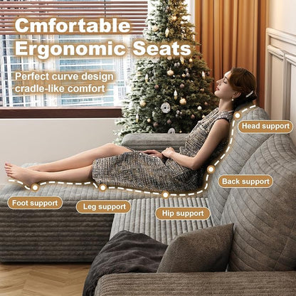 AUGOP 108" Sectional Couches for Living Room Modern Modular Sofa - Image 5
