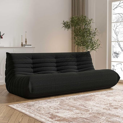 YVDNHP Big Bean Bag Chairs for Adults, 3 Seater Large Bean Bag Chair Sofa by Unknown