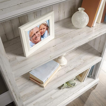 Sauder 3 Tier Book Shelf Wooden Bookcase Multipurpose Bookshelf - Image 9