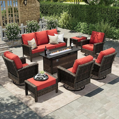 HERA'S HOUSE 8-Piece Patio Furniture Set by HERASHOUSE